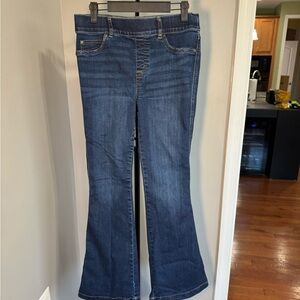 SPANX Dark Blue Flare Jeans